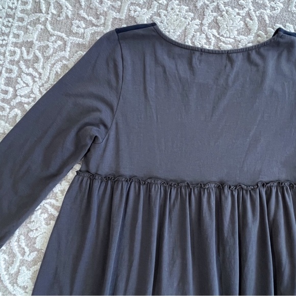 AMMA Long Sleeve Colorblock Tunic Top - Picture 12 of 13